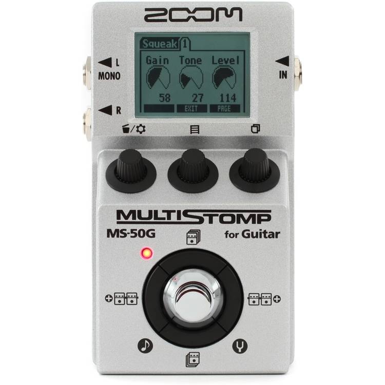 Zoom MS-50G Multistomp Guitar Pedal | GigaSonic