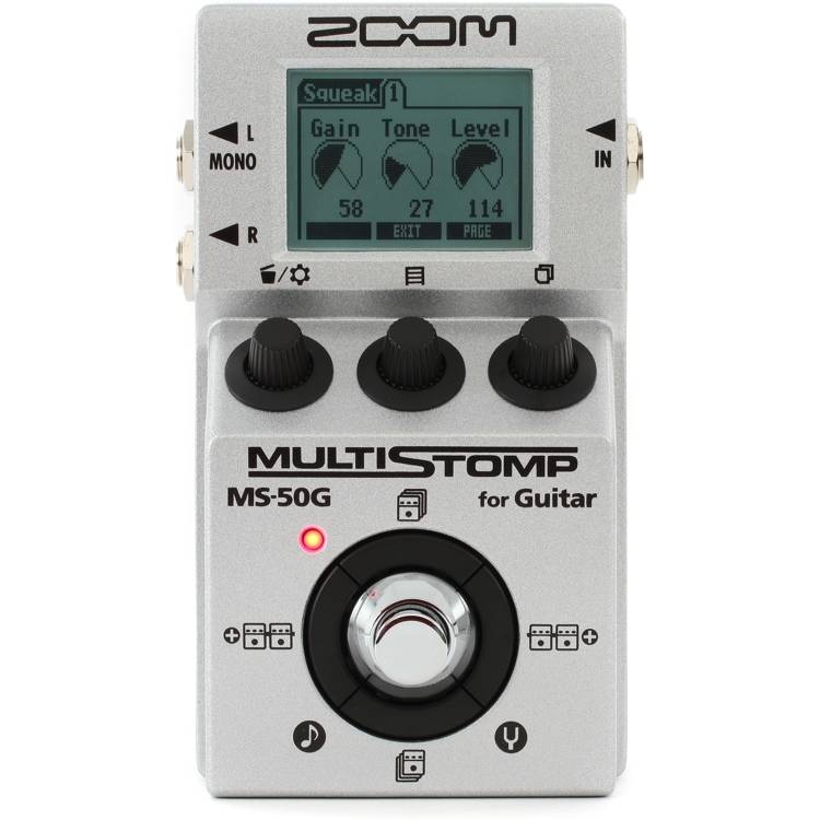 Zoom MS50G Multistomp Guitar Pedal GigaSonic