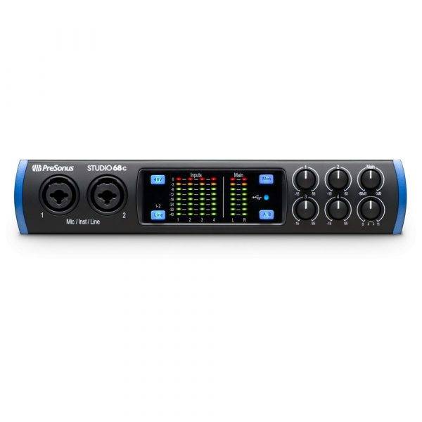 PreSonus Studio 68c 6x6 USB Type-C Audio/MIDI Interface