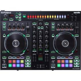 Roland DJ-505 2-channel, 4-deck DJ Controller for Serato