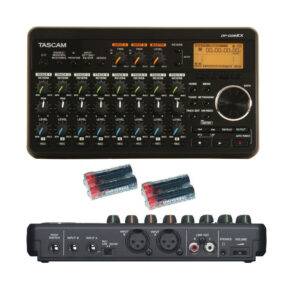 Tascam DP-008EX Portable Recorder includes 2 Universal Electronics AA Batteries