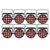 CHAUVET DJ SlimPAR T12 BT Compact Wash Light LED RGB PAR 8-Pack