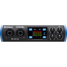 PreSonus Studio 26c 2-in/4-out USB-C Audio Interface