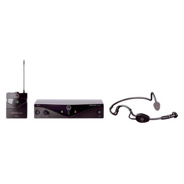 AKG Perception 45 Sport Set Band A Wireless Microphone System Used