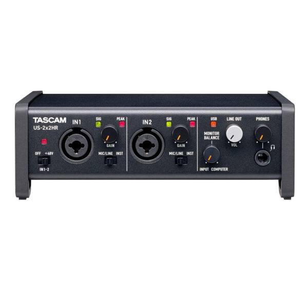 Tascam US-2x2HR 2-in/2-out USB-C Audio Interface