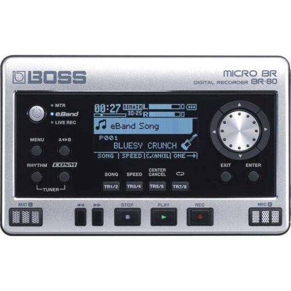 BOSS Micro BR BR-80 8-track Digital Recorder Refurbished