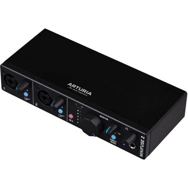Arturia MiniFuse 2 2x2 USB-C Audio Interface Black