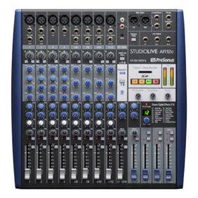 PreSonus StudioLive AR12c 12-Channel Hybrid Digital/Analog Mixer Refurbished