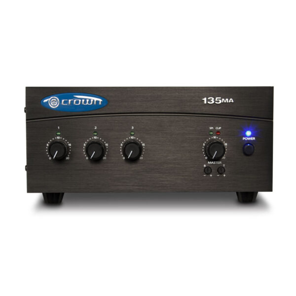 Crown 135MA Three Input, 35W Mixer-Amplifier