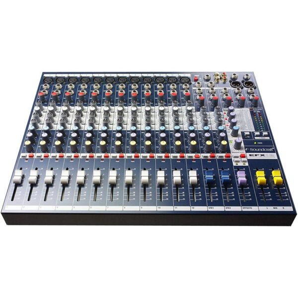 Soundcraft EFX12 12 Mono + 2 Stereo-ch Mixer Refurbished