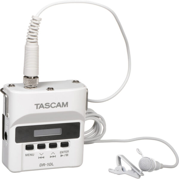 TASCAM DR-10LW Digital Audio Recorder with Lavalier Microphone