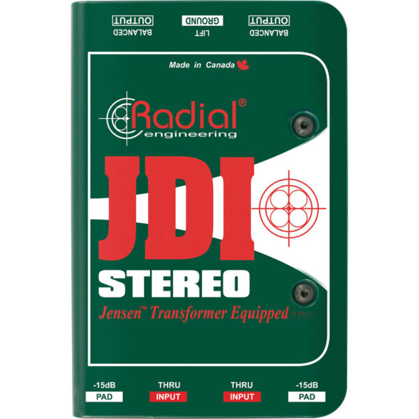 Radial Engineering JDI STEREO Premium Stereo Passive DI
