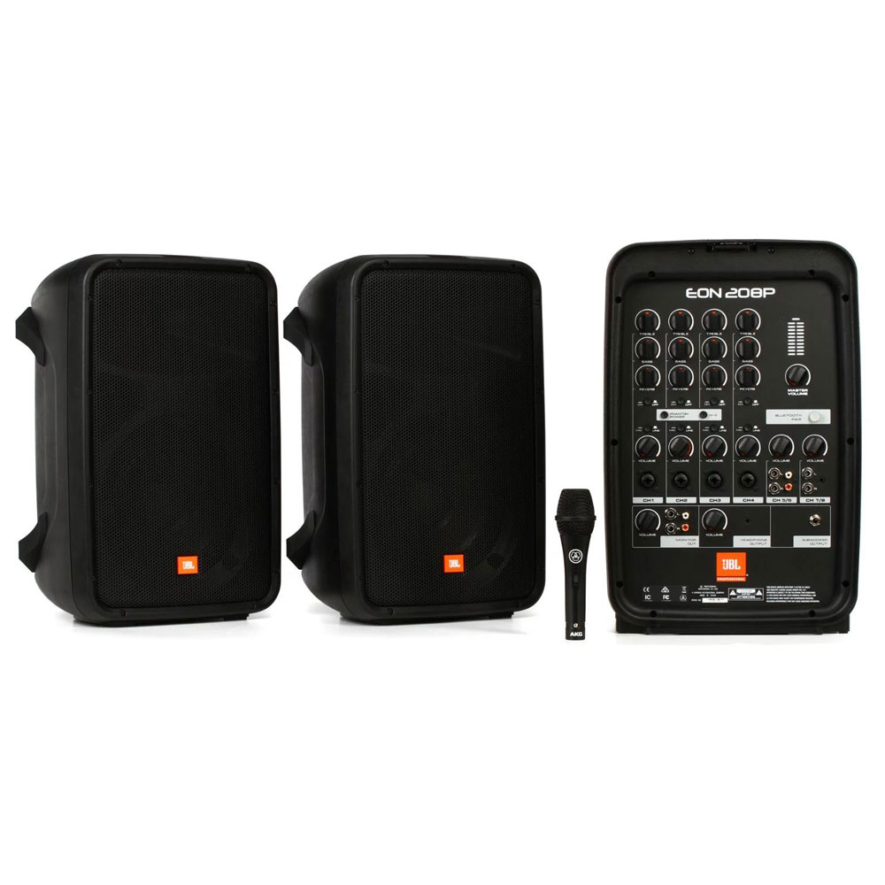 JBL EON208P, Portable PA System GigaSonic